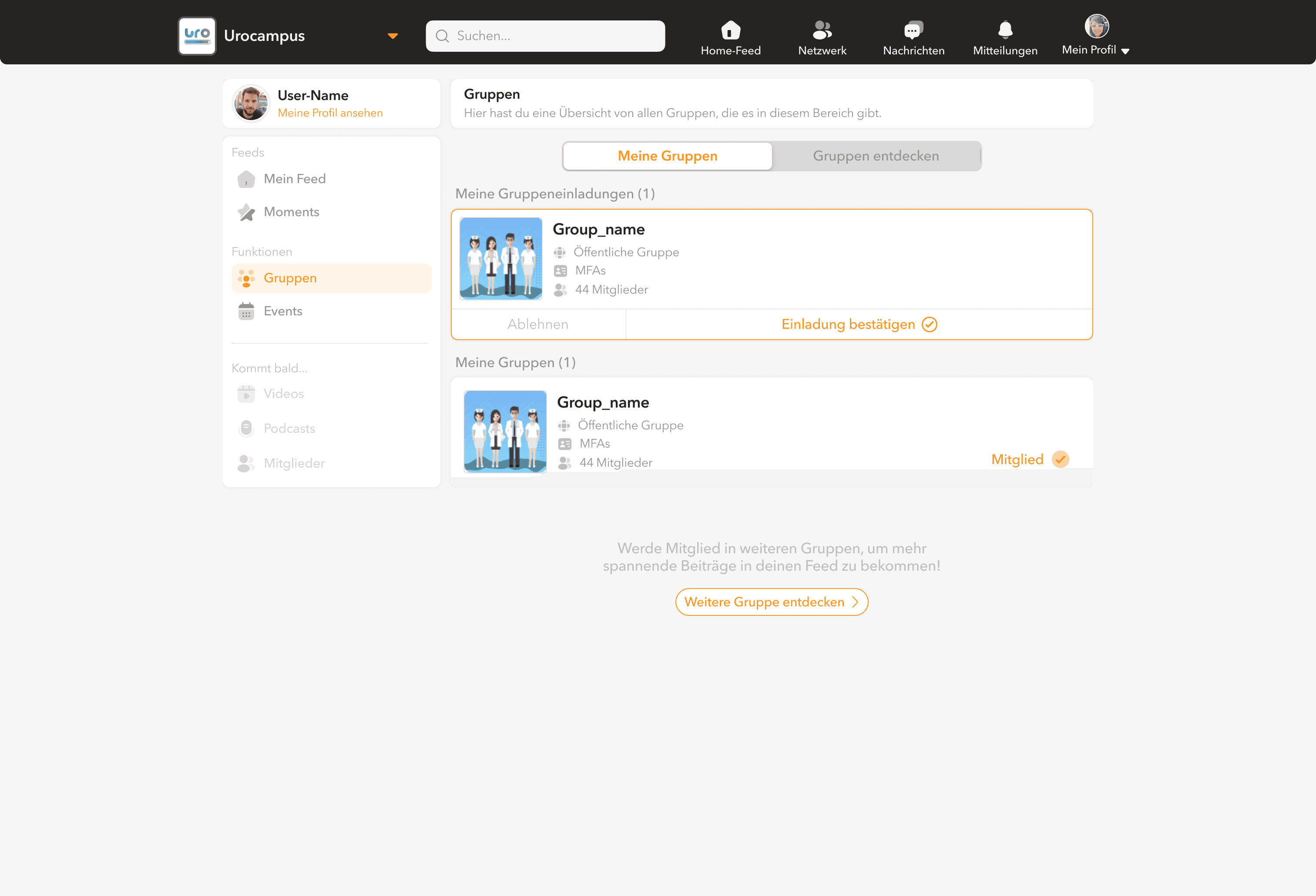 Modernized React surface inside the legacy Curawork platform